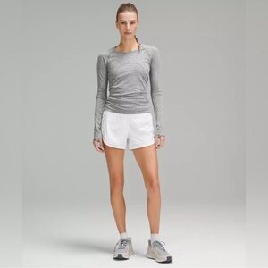 LULULEMON | Swiftly Tech Long-Sleeve Shirt 2.0
Hip Length - Slate/White - Sz 14